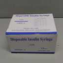 29G 1cc 1/2" Syringe with Needle - Disposable Individual Package-100 Pack