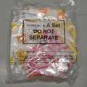 Nuanchu 3 Pieces Cat Recovery Suit Kitten Recovery Suit E-Collar Alternative for Cats and Dogs Abdominal Skin Anti Licking Pajama Clothes Sets(Medium,Fruit Style,Colorful)