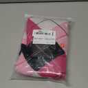 KOOLTAIL Valentine Dog Sweater Pet Knitted Clothes - Classic Pink Plaid Pull Over Turtleneck Dog Sweaters with Leash Hole Warm Dogs Winter Clothing for Small Medium Dogs Cats Puppy, M