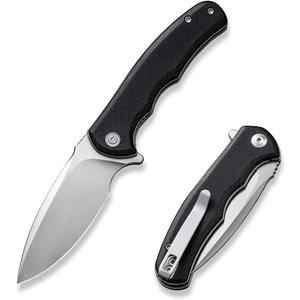 CIVIVI Mini Praxis Folding Pocket Knife, 2.98" D2 Steel Blade G10 Handle Small EDC Knife with Pocket Clip for Men Women, Sharp Camping Survival Hiking Knives C18026C-2