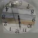 KECYET 14 Inch Wall Clock Battery Operated Silent Non Ticking Nautical
