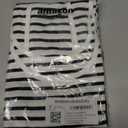 Amazon Essentials Womens Slim-Fit Tank Top (XX-Large, Black/White Stripe)