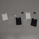 Patelai 6 Pcs Card Spray Bottle Mini 20 Ml/ 0.67 oz Refillable Hand Sanitizer Flat Plastic Perfume Spray Bottle Atomizer Vials, Fine Mist Portable Travel Small Container for Women Beauty Makeup Toner