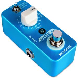 Mooer Drop Pitch Harmonizer Guitar Effect Box - MPS1 Octave Pitch Box Guitar Harmonizer Pedal with True Bypass