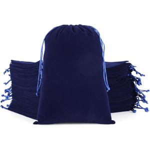 Velvet Drawstring Jewelry Bag, 50Pcs Blue Dice Bag, 7x10 Tarot Card Holder, Or Wrapping Halloween Party Favors, Small Bussiness, Toys, Board Game Velvet Drawstring Jewelry Bag, 50Pcs Blue Dice Bag, 7x10 Tarot Card Holder, Or Wrapping Halloween Party Favors, Small Bussiness, Toys, Board Game