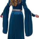 Medieval Princess Girls Costume, Medium