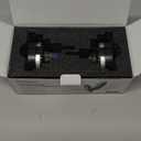 4-in-1 Gas & Carbon Monoxide Detector Plug in, Combination Natural Gas Leak & Carbon Monoxide Alarm, Dual CO & Gas Sensor with Temperature & Humidity