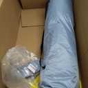 Easthills Outdoors Instant Shader Dark Shelter XL Beach Tent 99" Wide for 4-6 Person Sun Shelter UPF 50+ with Extended Zippered Porch Sky Blue
