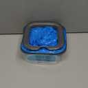 Diaper Genie Jumbo Square Refill, with Continuous Film, can Hold up to 810 Newborn-Sized Diapers per Refill.