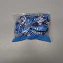 Halcurt Women's Plus Size Rash Guard Short Sleeve Swim Shirts with Tie Drawstring Half Zip UPF50+ Swimsuit Top (2X, Blue White Feather)