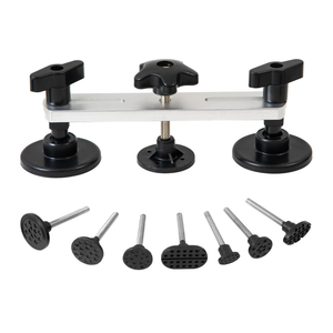 DIQDI Paintless Dent Repair Kit, Double Pole Bridge Dent Puller with 7 Bridge Tabs, Car Dent DIY Removal Tool for Auto Body, Refrigerator and Washer