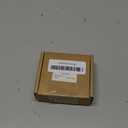 DAYGOS 3/8-Inch Shackle Outdoor Padlock with 3 Keys for Storage Unit (1 Pack, Rubber Bumper)