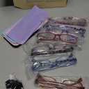 Gaoye 0.75 Reading Glasses for Women, 6 pack Fashion Readers for Women Men Spring Hinge Eye Glasses, Blue Light Reading Glasses (*C1 Mix Color)