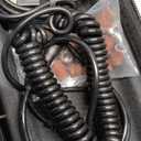 Lavinda Professional Electric Nail Drill Kit, 35000RPM Cordless Portable Machine for Acrylic Gel Nails, Rechargeable E File With Black Rhinestones, Manicure Tools (Black)