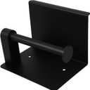 Garneck Bathroom Paper Towel Holder Toilet Paper Roll Rack Chrome Wall-Mounted Phone Holder Easy to Install