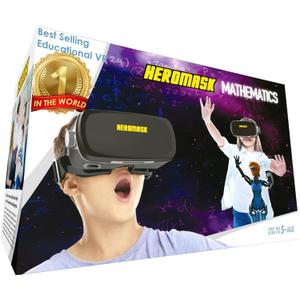VR Headset + Math Games [Multiplication Subtraction etc] Virtual Games: Gift for Boys & Girls. Cool Educational Toys for Kids 5 6 7 8 Years Old. Virtual Reality Learning Resources Grade 1 2 3 48 (Mathematics)