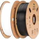 Creality High Speed PLA Filament 1.75mm Bundle 2Kg, 3D Printer Filament for 300mm/s Printing, Rapid PLA Filament No-Tangling, Dimensional Accuracy +/- 0.02mm for Most FDM 3D Printers (Black & White)