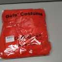 Girls Halloween Costumes Ghost Red Bride Dress Up Cosplay Costume (Red, M)