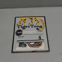 DOK TigerToes Premium Non-Slip Dog Socks for Hardwood Floors - Extra-Thick Grip that Works Even When Twisted - Prevents Licking, Slipping, and Great for Dog Paw Protection (Cool Caramel, Small)