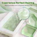 2 lb Unscented Glycerin Soap Base Melt and Pour Soap Base for DIY Crafting, Easy Cut, Smooth Melt & Clean Pour (Aloe Vera, 2 Pound)
