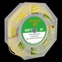 Aventik Fly Line Fishing Floating Line Percerption Line Weight Forward Fishing Line Ultra Low Stretch Core Loops Line Tri-Colored Loading Zoom Welded Loops Line ID (WF4F, Light green+dark green+yellow)