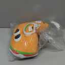 Cat Cone Collar Adjustable, Hamburger Elizabethan Cat Recovery Collar, Post-Surgical Waterproof Soft Neck Cone for Cats (Medium)