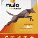 Nulo Frontrunner Dry Dog Food - Adult High-Protein Chicken, Oats & Turkey Recipe, Natural Kibble with Ancient Grains, Probiotics, Taurine, Omega 3 for Small, Medium and Large Breeds, 5lb Bag (EXP 01/05/27)