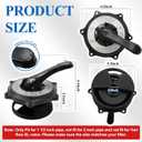 SPX0710XBA17 Key Cover and Handle Assembly Replacement for 1 1/2 inch Hayward SPX0710X32,SP0710X62,with Gasket and O-Ring.Not fit for Vari flow XL and 2inch pipe valve.
