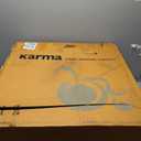 Karman K-2512 19.8 lbs Ultra Light Ergonomic Wheelchair with Removable Footrest, Fixed Axle