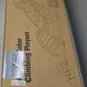 WINGYZ Pikler Triangle Set, Montessori Foldable 8-in-1 Jungle Gym with Reversible Animal Slide, Patent-Protected Climbing Set, Safe 2.35" Gap ASTM F963 Standards for Toddlers 18 Months-7 Years (Blue)