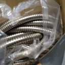 Garden Hose 50FT, Water Hose with 10 Function Nozzle, Garden Hose Metal with Leak-proof Connectors, Kink-Free & Ultra Flexible, Rust/Pet/Puncture Proof for Lawn, Yard, RV, Car Wash, 550PSI