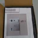 Upgraded Mortise Lock Replacement Parts, Vintage Old Style Indoor Mortise Lock Assembly Kit with Antique Skeleton Keys and Reversible Latch Bolt, Mortise Lock Set Interior Door Satin Nickel