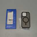 ORETECH for Magnetic iPhone 14 Pro Case, MagSafe Compatible, 15FT Drop Protection, Shockproof, Anti-Scratch, Frosted Translucent Back Phone Case with Screen & Camera Lens Protectors, Black