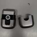 Electric Foil Shavers for Men: Mini Electric Razor, Foil Shaver for Face, IPX7 Waterproof Wet Dry Cordless Razor with 3 Floating Blades, LED Display for Travel & Home, USB Type C (Grey)