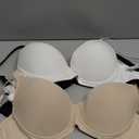 3Pcs Set Everyday Bra for Women T-Shirt Push Up Underwear with Support Anti-Sag Causal Comfortable Lingerie size L