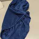 QUORGVES Navy Blue Velvet Pillow Covers 22x22 Inch Set of 2, Soft Solid Decorative Square Throw Pillow Covers, Decor Cushion Covers for Bed Sofa Couch Bedroom Living Room - Dark Blue