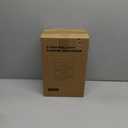 Delamu 2 Pack 3-Tier Bathroom Under Sink Organizers and Storage, Multi-Purpose Stackable Pantry Organization and Storage, Pull Out Clear Kitchen Bathroom Cabinet Organizer with Movable Dividers, Amber