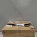 Dimmable Gold Floor Lamp, 3 Lights Arc Floor Lamps for Living Room, Modern Tall Standing Tree Lamp with White Shade & Heavy Base, Large Floor Lamp for Bedroom Office, 3x1000 LM LED Bulbs Included