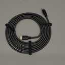 PowerBear 4K HDMI Cable 10 ft | High Speed Hdmi Cables, Braided Nylon & Gold Connectors, 4K @ 60Hz, Ultra HD, 2K, 1080P, ARC & CL3 Rated | for Laptop, Monitor, PS5, PS4, Xbox One, Fire TV, & More