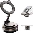 Magnetic Phone Holder Vacuum Suction Mount Strong Magnetic Car Mount