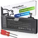 NinjaBatt Battery A1278 A1322 for Apple MacBook Pro 13" [Mid 2012 2010 2009 Early 2011 Late 2011] - Long Lasting [63.5Wh/10.95v]