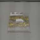 32 Pieces Number Birthday Candles Gold Cake Candles Number 0-9 Cake Decoration for Birthday Ten-Year Milestone Anniversary Wedding Party Celebration (Gold)