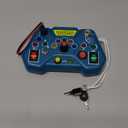 Toddler Toys LED Busy Board,Montessori Toy for 1-3 Year Old, Kids Sensory Board, Light Switches Preschool Learning Activities Travel Toy for 1 2 3 4 Boys Girls Birthday