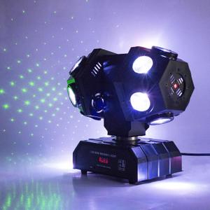 Moving Head Stage Lights Professional DMX512 DJ Lights Sound Activated for KTV Disco Party Wedding Concert Festival