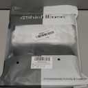 Washable Incontinence Underwear for Men - Cotton Leakproof Briefs with Fly, Front & Rear Urinary Leak Proof Panties, 150ml Absorbency (2 Pack, Black + White, 3XL) (XXX-Large)