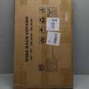 4 Pcs 24×12 Wire Shelf Cover – Engineered Wood Wire Rack Covers for Shelves, Rustic Farmhouse Style for Pantry, Closet (4 pcs, 24×12 inch)