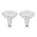 Amazon Basics PAR38 Dusk to Dawn Sensor LED Light Bulb, 120 Watt Equivalent, Energy Efficient 14W, E26 Standard Base, Daylight White 5000K, Non-Dimmable, 10,000 Hour Lifetime , 2-Pack