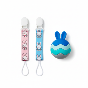 Baby Egg Teether Blue