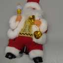 SdeNow Rotating Dancing Santa Claus with Music Walking Animated Christmas Doll Santa Singing Christmas Decorations and Santa Claus Stuffed Toy for Kids