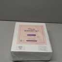 Wakefit 100% Organic Cotton Queen Sheet Set, 4Pc Soft & Breathable Sateen Weave Bed Sheets Queen Size - White